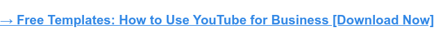 → قوالب مجانية: كيفية استخدام YouTube للأعمال [Download Now]