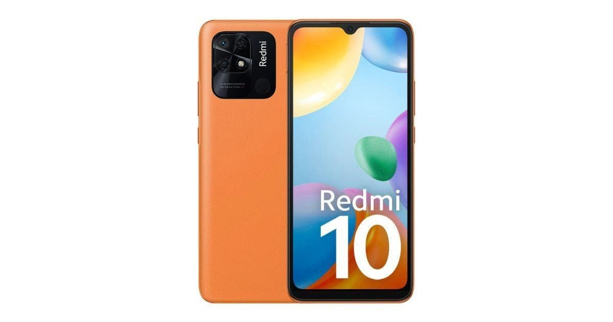 تم إصدار Redmi 10 Sunrise اللون البرتقالي مع نسخة نهائية من الجلد العادي